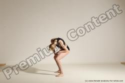 Modern dance poses of Anavi