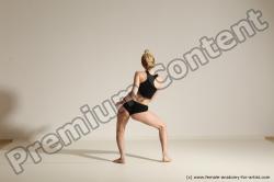 Modern dance poses of Anavi