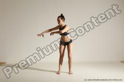 Modern dance poses of Rea