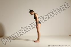 Modern dance poses of Rea