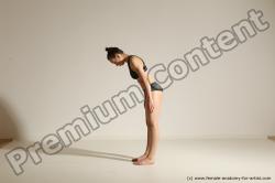 Modern dance poses of Rea