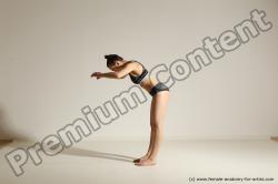 Modern dance poses of Rea