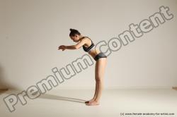 Modern dance poses of Rea