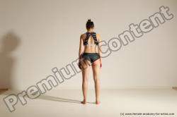 Modern dance poses of Rea