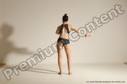 Modern dance poses of Rea