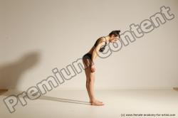 Modern dance poses of Rea