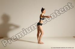 Modern dance poses of Rea
