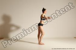 Modern dance poses of Rea