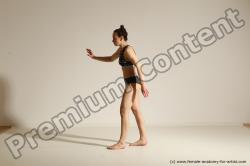 Modern dance poses of Rea