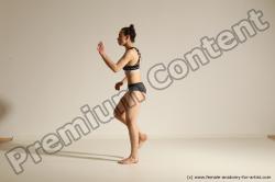 Modern dance poses of Rea