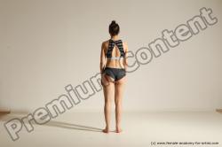 Modern dance poses of Rea