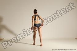 Modern dance poses of Rea