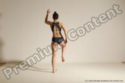 Modern dance poses of Rea