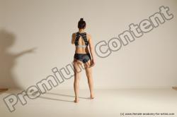 Modern dance poses of Rea