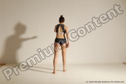 Modern dance poses of Rea