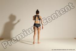 Modern dance poses of Rea