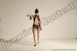 Modern dance poses of Rea