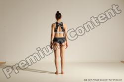 Modern dance poses of Rea