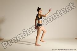 Modern dance poses of Rea