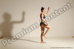 Modern dance poses of Rea