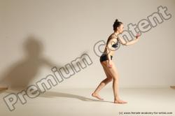 Modern dance poses of Rea