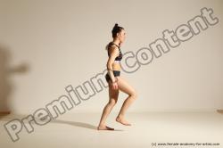 Modern dance poses of Rea