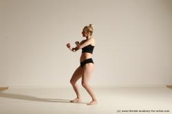 Modern dance reference poses of Anavi