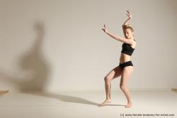 Modern dance reference poses of Anavi
