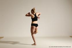 Modern dance reference poses of Anavi