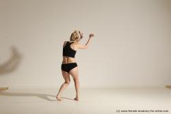 Modern dance reference poses of Anavi