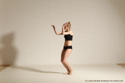 Modern dance poses of Anavi