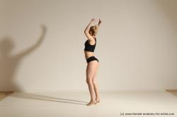 Modern dance poses of Anavi