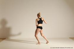 Modern dance poses of Anavi