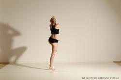 Modern dance poses of Anavi