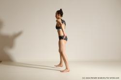 Modern dance poses of Rea