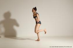 Modern dance poses of Rea