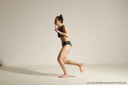 Modern dance poses of Rea