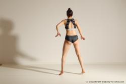 Modern dance poses of Rea