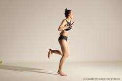 Modern dance poses of Rea