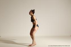 Modern dance poses of Rea