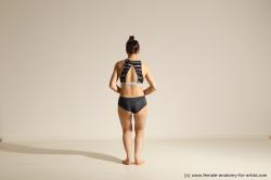 Modern dance poses of Rea