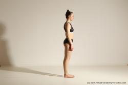 Modern dance poses of Rea