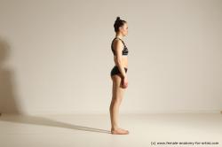 Modern dance poses of Rea