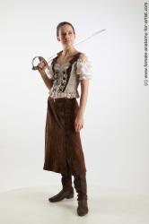 Fighting reference poses Zolzaya