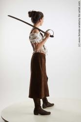 Fighting reference poses Zolzaya