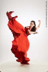 Fighting reference poses Zolzaya