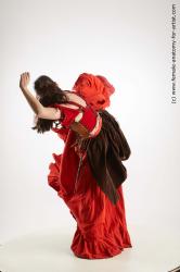 Fighting reference poses Zolzaya